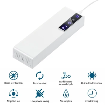 

Air Purifier Air Disinfection Machine Household Toilet Toilet Air Purifier To Remove Germs Odor Pet Ozone Sterilization US/UK/EU