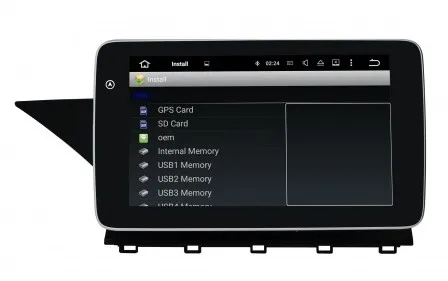 " Восьмиядерный ips экран Android 9,0 автомобильный DVD gps Радио Навигация для Benz E-class W212 2009- с 4G/Wifi DVR OBD