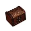 Vintage Wooden Handmade Lock Box Organizer Jewelry Bracelet Pearl Case Gift Storage Box ► Photo 2/6