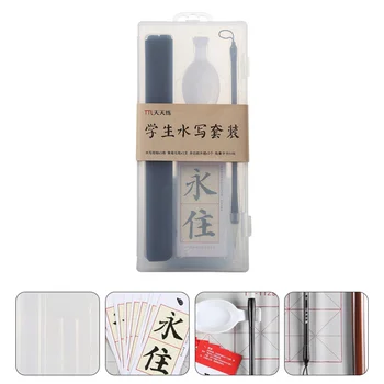 

1 Set Calligraphy Tool Water Writing Cloth Practice Pen Calligraphy Copybooks for Kids Man Woman Student