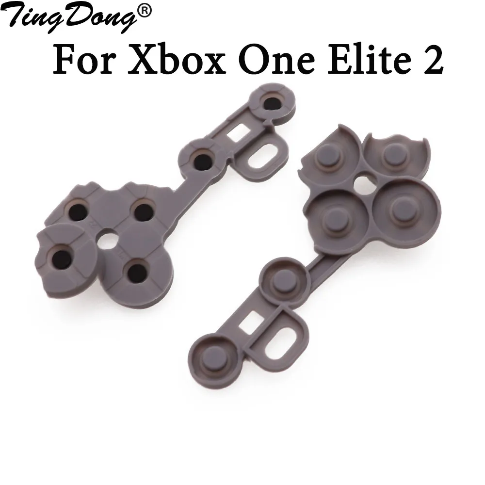 Pulsante In Gomma Conduttiva In Gomma Conduttiva Siliconica Originale Per Xbox One Elite V2 Per Controller Xboxone Elite 2 D Pad