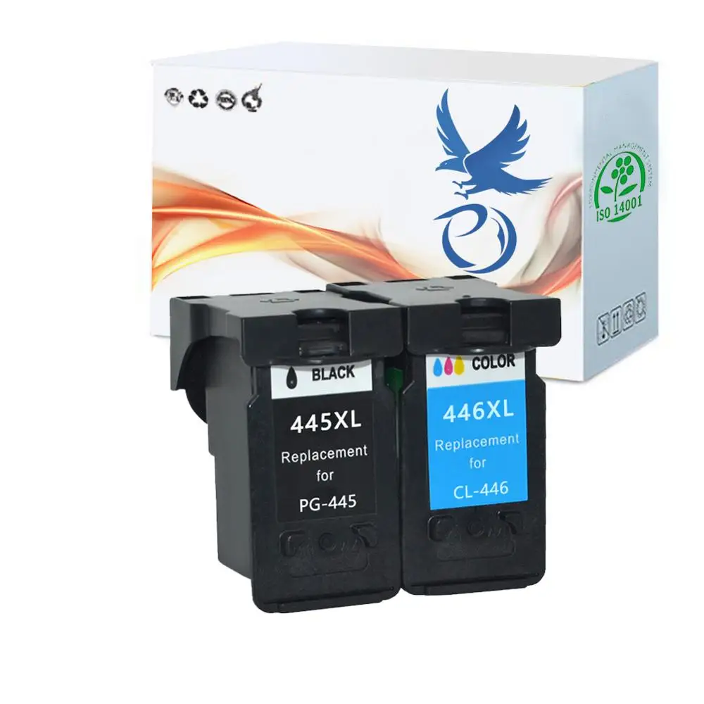Совместимость PG-445XL PG445 pg-445 CL-446XL заполняемый картридж для чернил сменный для Canon PG 445 CL 446 PIXMA MX494 MG2440 MG2540