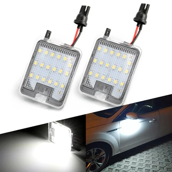 

AUXITO No Error Led Under Side Mirror Puddle Lights for Ford Focus 3 C-Max Kuga 2 Escape Mondeo IV S-Max Car LED Courtesy light