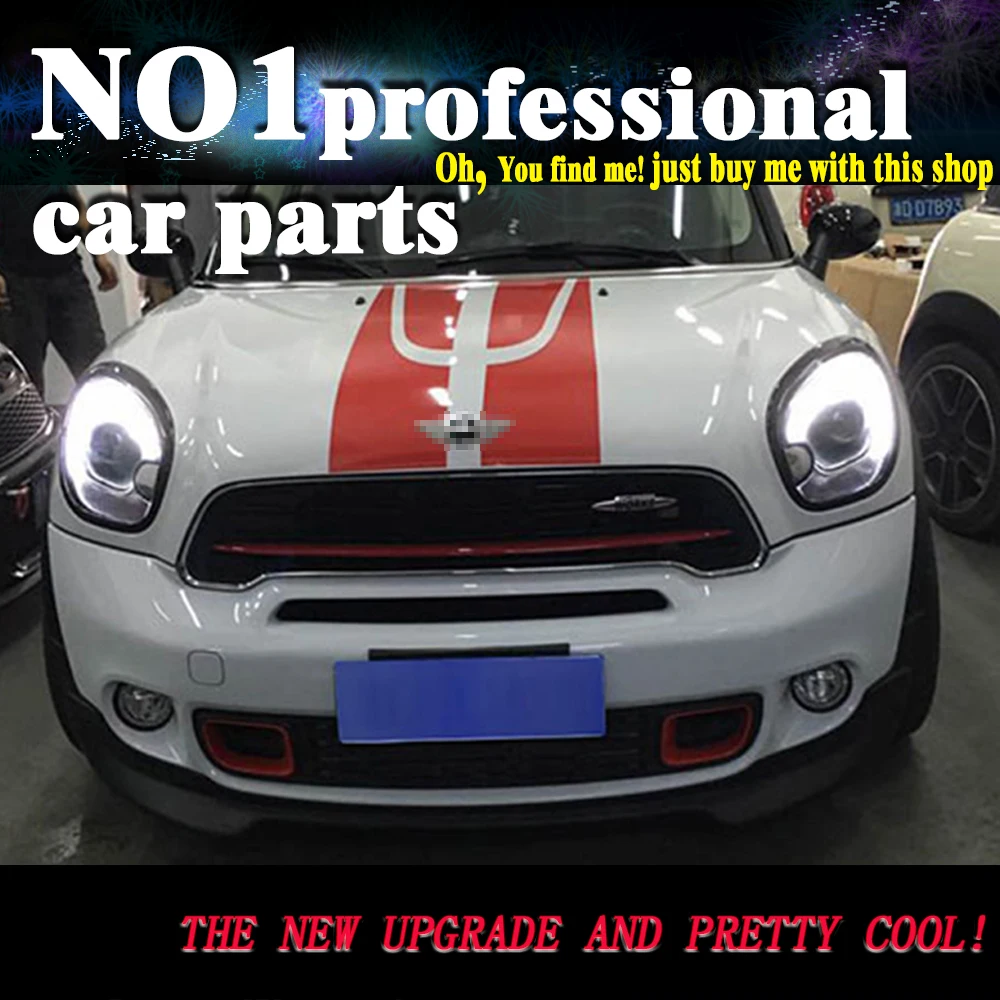 Автомобильные аксессуары для BMW mini R60 Countryman фары 2010 2016 Cooper R61 светодиодные DRL