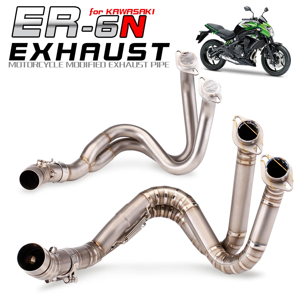 USA lounge daytime Slip for ninja 650 ER6N ER 6N ER 6Fmotorcycle exhaust muffler titanium  alloy header intermediate connecting tube complete system|Exhaust & Exhaust  Systems| - AliExpress