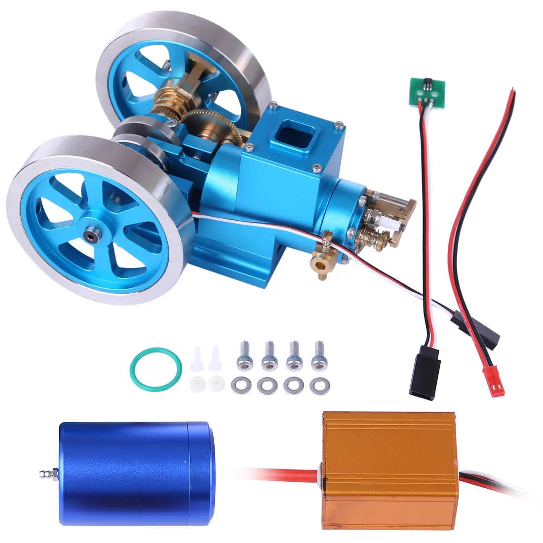 

Stirling Engine Kit Full Metal Combustion Engine Hit & Miss Gasoline Model Engine for Men 2019 Collection Gift