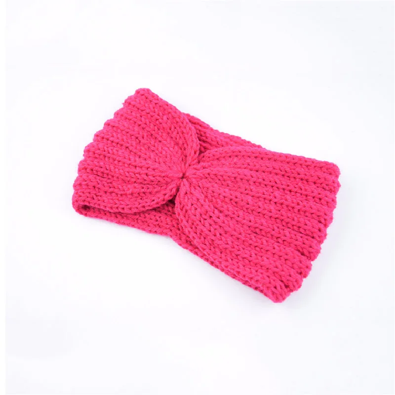 bride headband 2022 Spring Warm Headband Woolen Knitting Headbands Wool Knitted Elastic Headband Head Wrap Girls Bohemian Hairband Accessories mini hair clips Hair Accessories