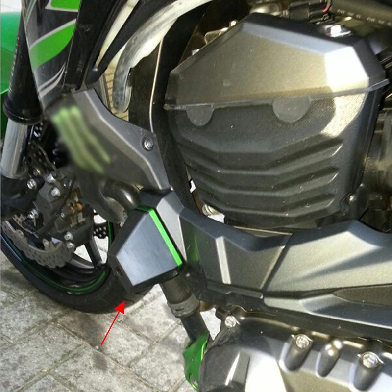 Поддержка дропшиппинг мотоцикл Falling Protector мотоцикл Crash Pad мотоциклетные рамы слайдеры Dirt Bike