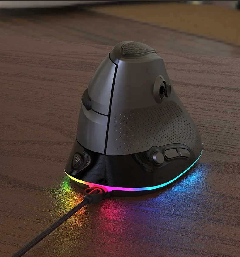 Мышь Ajazz AJ307 Вертикальная Эргономичная с RGB подсветкой 4000DPI|Мыши| |