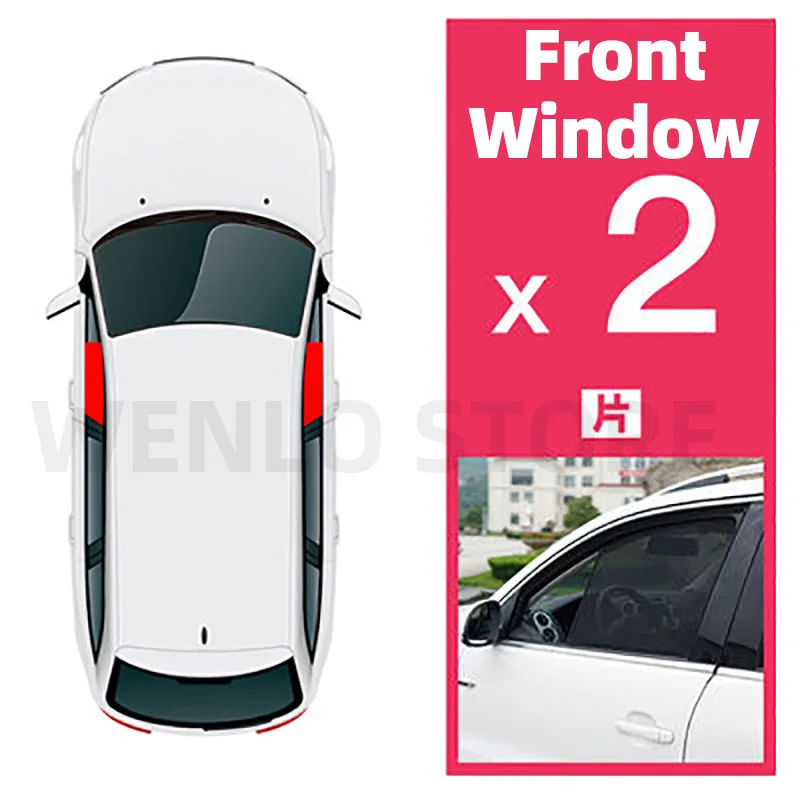 2 шт. магнитные автомобильные Передние боковые окна солнцезащитные очки для Toyota
