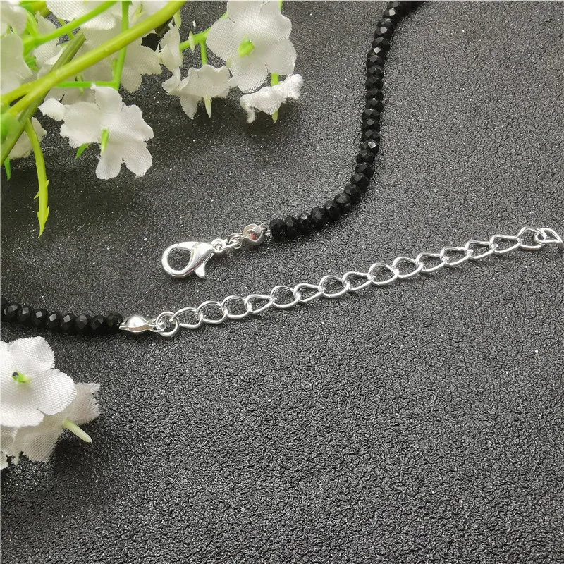 Beads Anklet Bead Bracelet 3mm Glass For Women