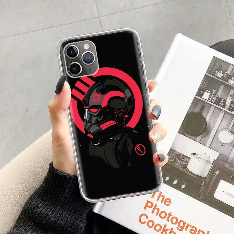 Крутой чехол с принтом из "Звездных Войн" для Apple iphone 11 Pro XS Max XR X 7 8 6 6S Plus 5 5S SE 10 десять Подарочный силиконовый чехол для телефона - Цвет: TR052-7