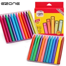 EZONE 24 цвета воск Caryon Мини картина Caryon дети граффити дети нетоксичный безопасный материал Caryon школьные офисные принадлежности