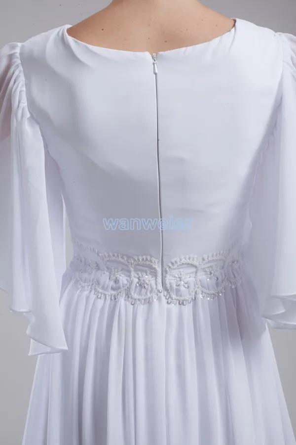 Официальное платье vestido de noiva,, короткий рукав, дебютантное шифоновое свадебное платье с рукавами, платья для матери невесты