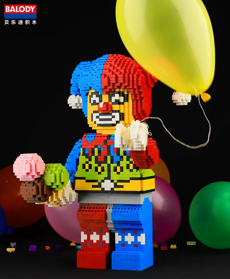 Balody Mini blocks clown Joker 16126-4