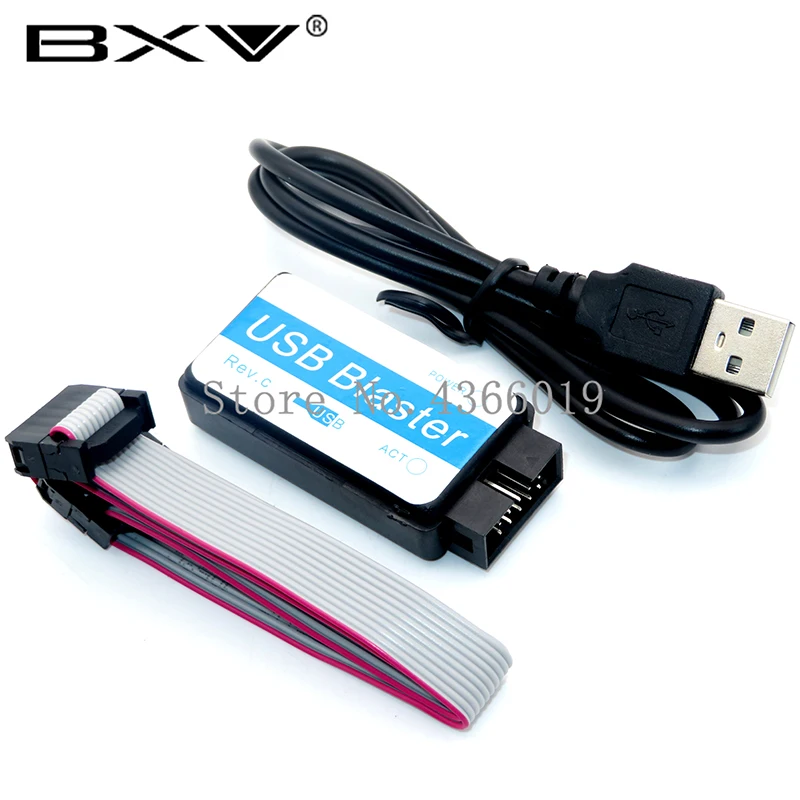Altera Max II EPM240 CPLD макетная плата обучения USB Blaster Mini USB кабель 10-Pin JTAG соединительный кабель
