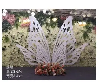 

New wedding props background tie Yi butterfly screen window road leading to display wedding supplies