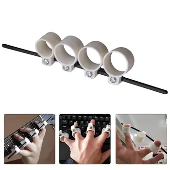 

Plastic Spacing Adjustable Finger Extensor Expansion Guitar Trainer for Beginner Guitar Training Tool