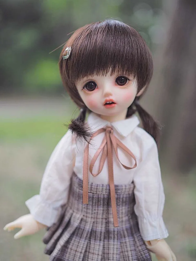 1/6 BJD одежда аксессуары рубашка+ юбка+ Костюмные носки куклы наряды для BJD/SD yosd, не включены куклы, обувь, парик и другие E2584