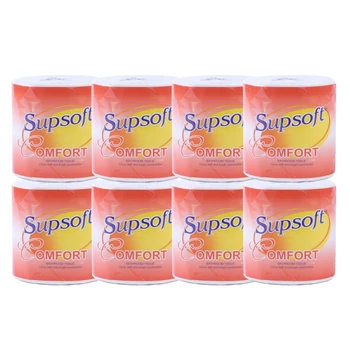 

10 Rolls Toilet Paper Bulk Rolls Bath Tissue Soft 3 Ply Skin-friendly for Bathroom Home Best Price