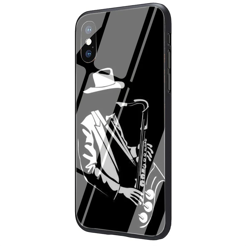 EWAU Blue Note Jazz Music Records закаленное стекло чехол для телефона чехол для iPhone 5 5S SE 6 6s 7 8 Plus X XR XS 11 Pro Max - Цвет: G7