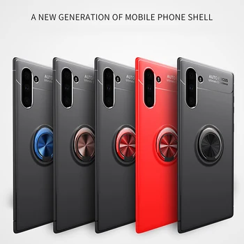 

100pcs Rotating Metal Soft TPU Case For Samsung Galaxy A10S A20S A70S A01 A41 A51 A71 A81 A91 Magnet Car Holder Shockproof Cover