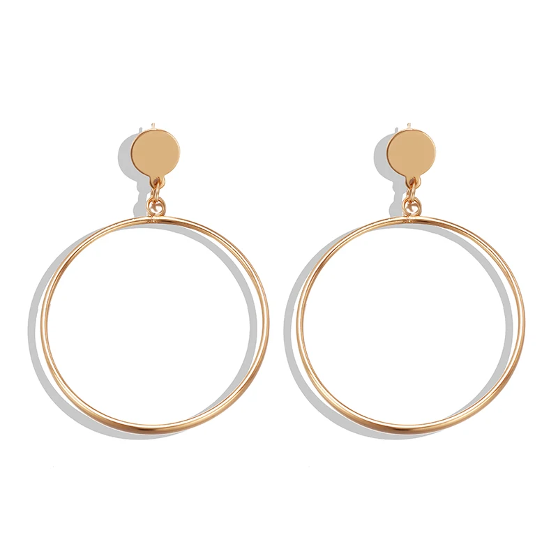 Fashion Statement Earrings dangle earrings drop earrings geometric earrings 2025 Big Geometric earrings For Women Hanging Dangle Earrings Drop Earing modern Jewelry