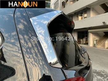 

For Subaru Forester 2018 2019 2020 ABS Chrome Rear Side Triangle Windows Trim Stripe Car Stickers Cover Decoration 2Pcs