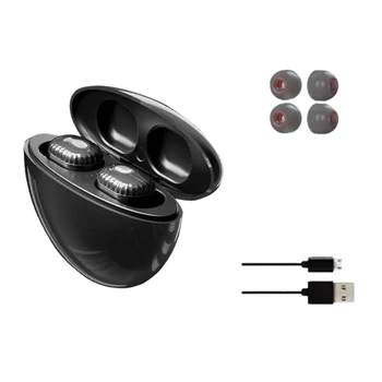 

LD01 Bluetooth Earphones Two Ears Wireless Bluetooth Headset Input Earphone Handsfree Wireless Headphone Black
