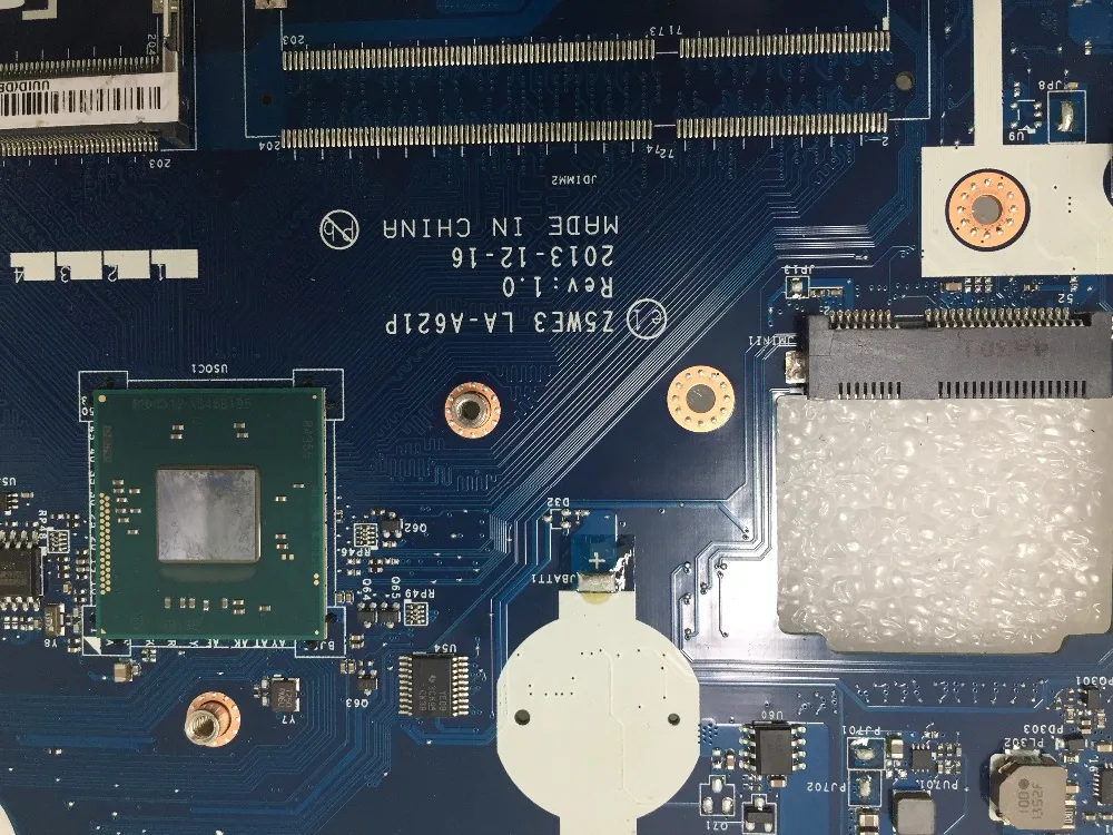 Материнская плата для ноутбука Acer aspire Φ материнская Z5WE3 ПК NBC3911001 NB.C3911.001 SR1SE N3520