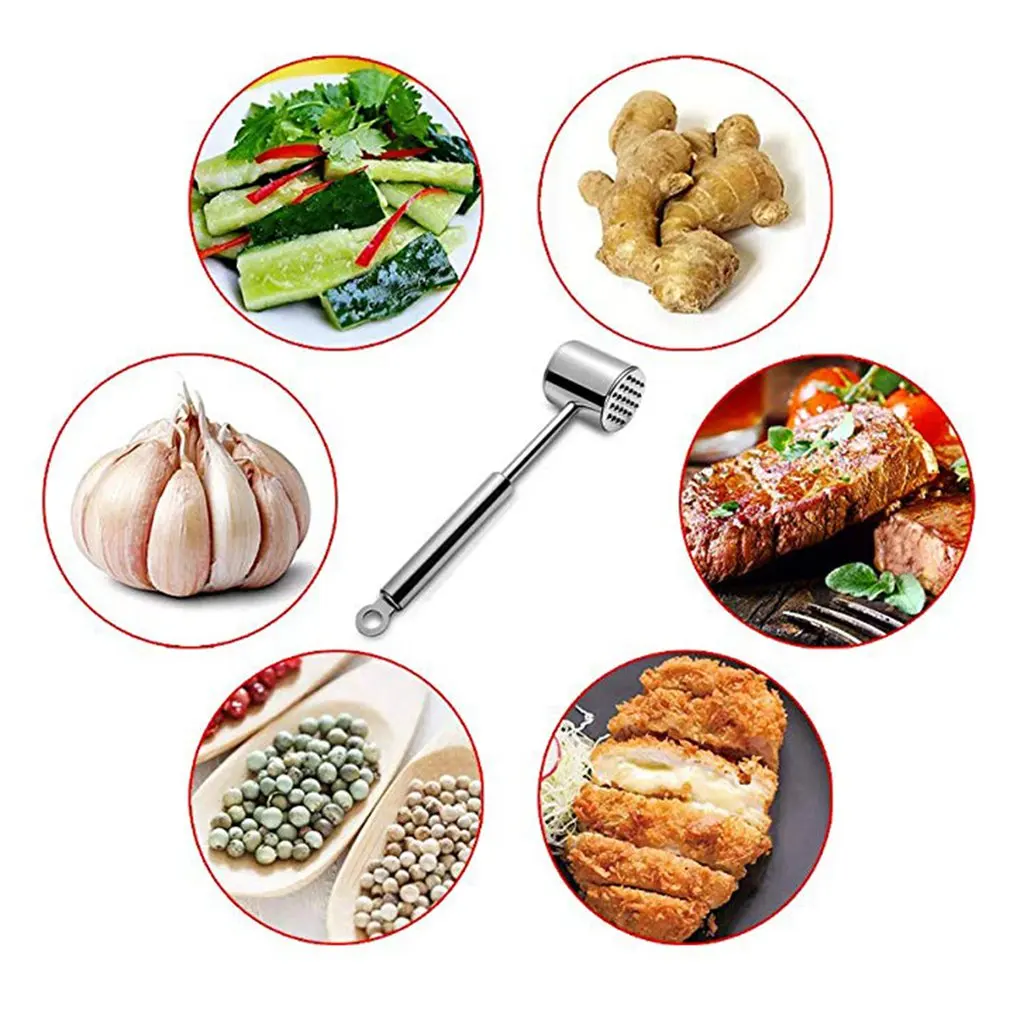 304 молоток для мяса из нержавеющей стали, молоток для мяса, домашний молоток для говядины