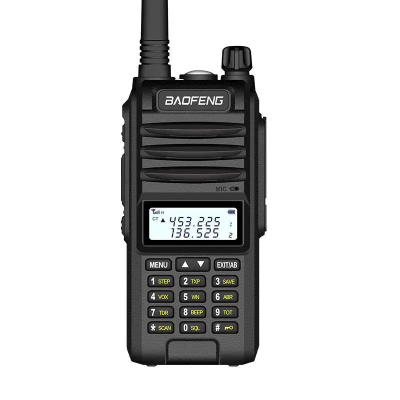 

BAOFENG UVF10 8W Large Power IP67 Waterproof Handheld Radio Walkie Talkie 400-520MHz 128 Channels Self-driving tour Intercom