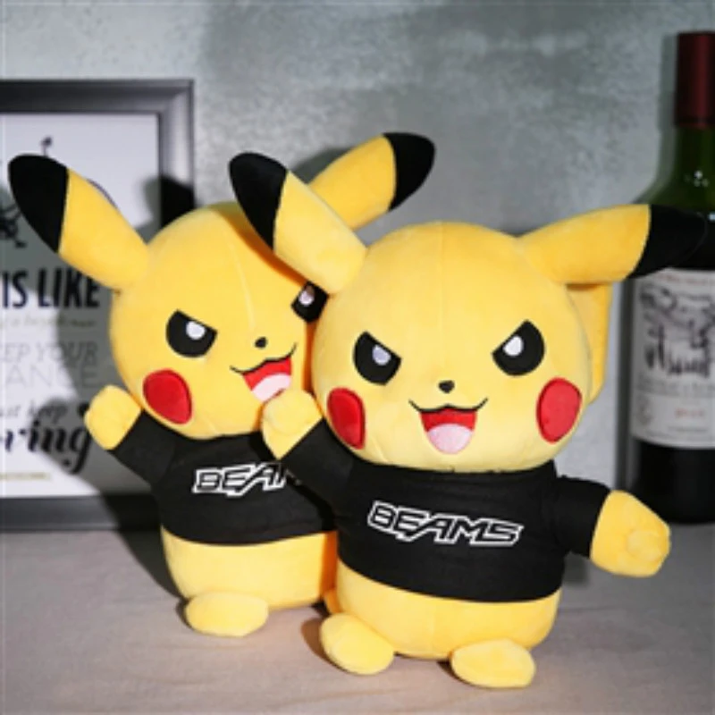 angry pikachu plush