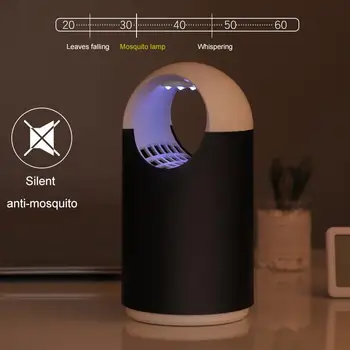 

Mosquito Light Mosquito Lamp Zapper Fashion Delicate Creative USB LED 5W Pest Bug Voiceless Insect Trap Flying Insects