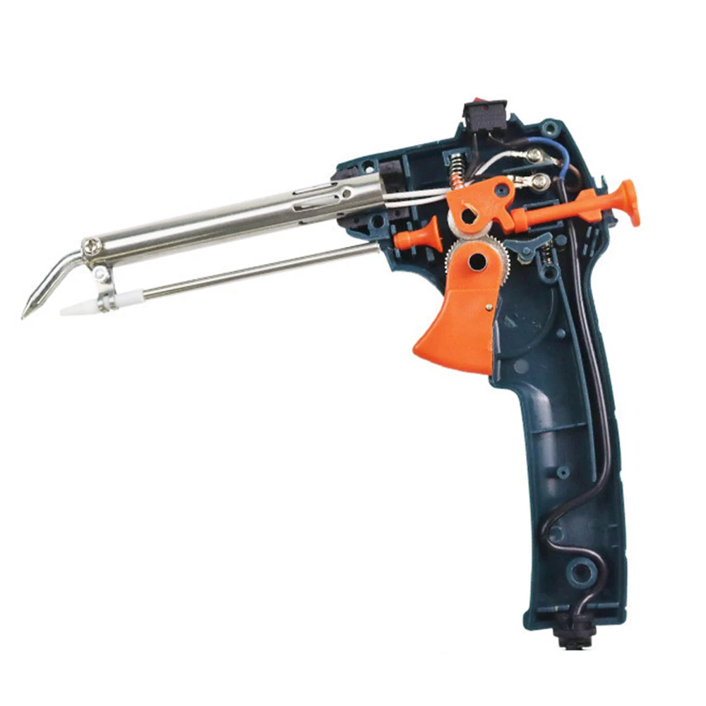 60W Auto Welding Tool Electric Soldering Iron Solder Wire Desoldering Pump US  EU Conversion Head Handheld Solder Gun