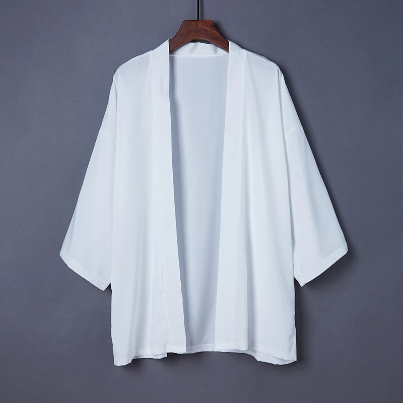 Japanese Kimono Cardigan Haori Coat For Woman Man