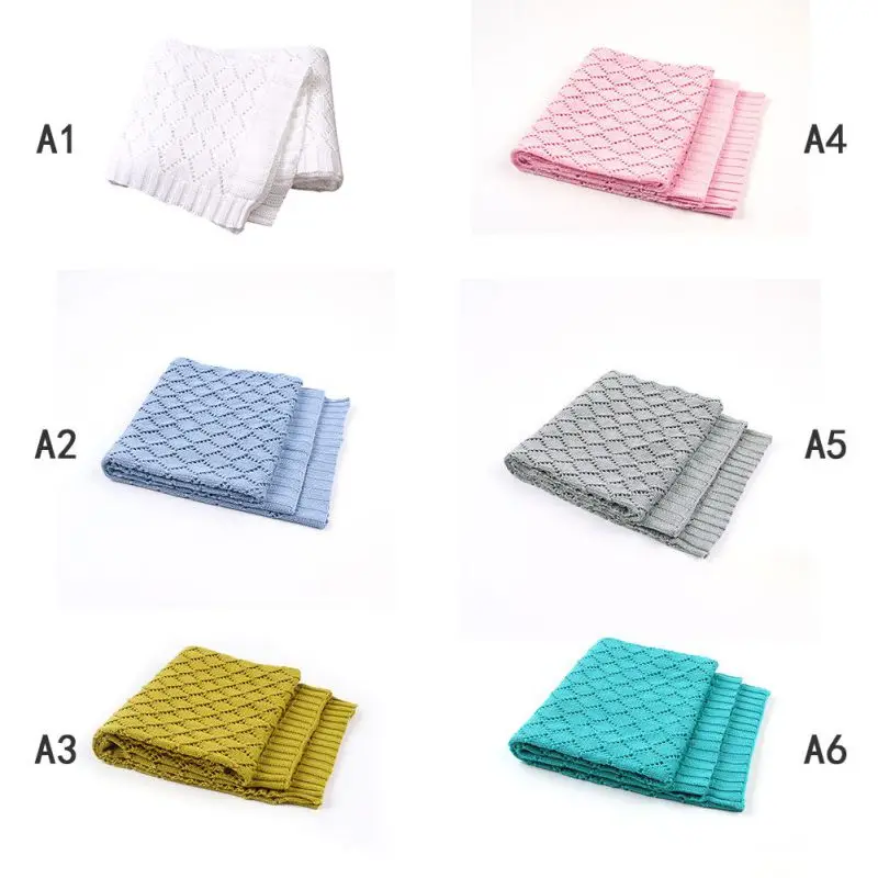 Одеяло для сна, мягкое теплое одеяло для новорожденного мальчика и девочки, постельные принадлежности, полый дизайн, пеленка для сна, удобная коляска