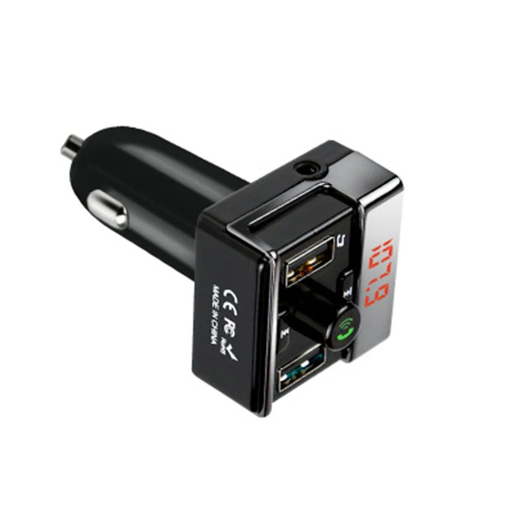 MP3-плеер беспроводной fm-передатчик Handsfree USB автомобильный Bluetooth двойной USB интерфейс MP3-плеер зарядное устройство