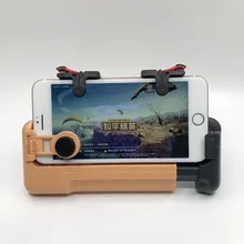 H1 деревянная ручка D9 мобильный Геймпад контроллер для телефона триггер Ручка Джойстик Pubg Кнопка огня для iPhone Android