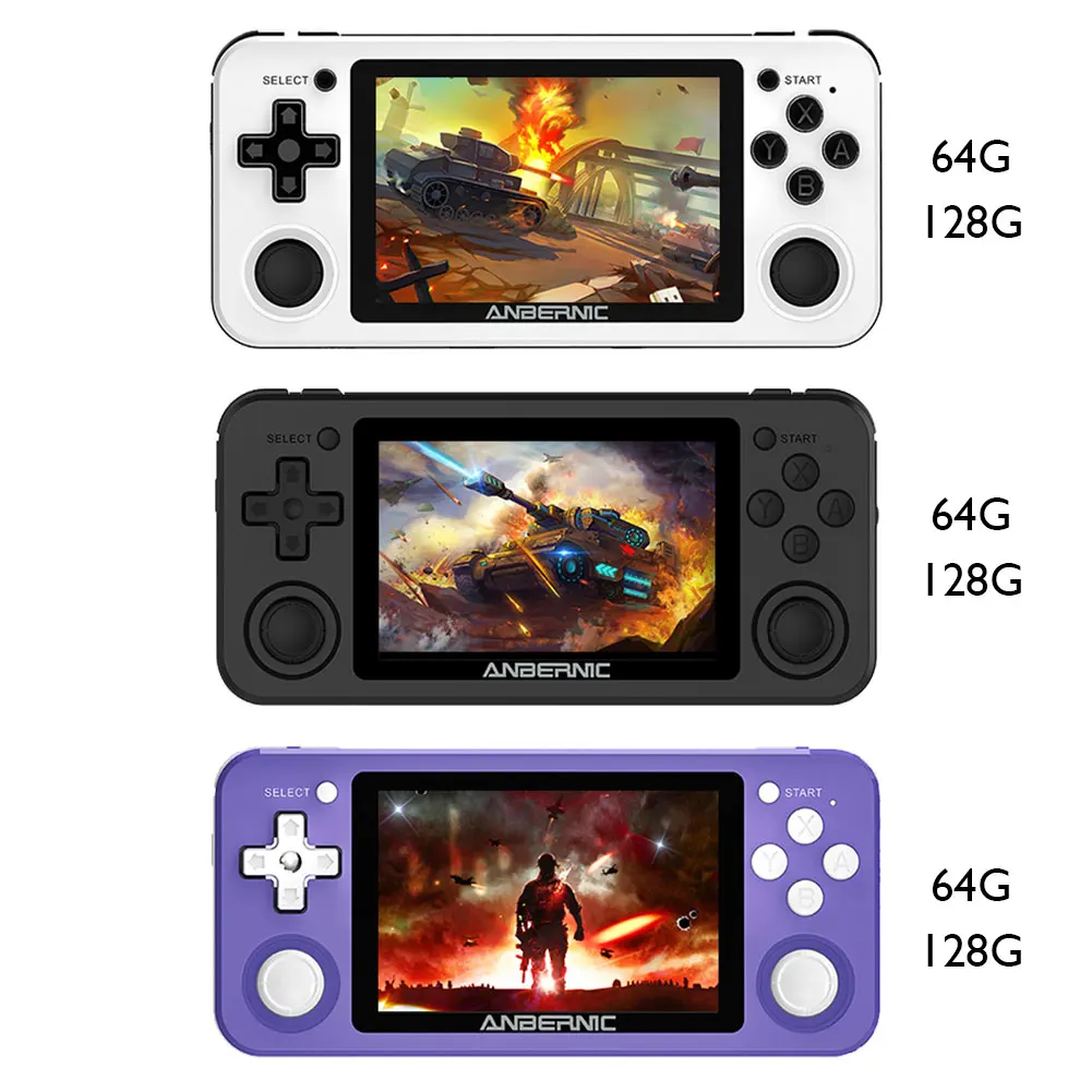 Anbernic RG351P вибрационная портативная игровая консоль поддержка GB GBC NDS PSP PS1 3 5