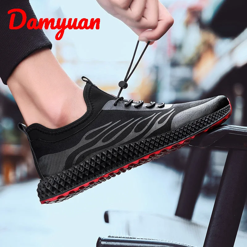 

Damyuan 2019 New Men's breathable running shoes, fashionable sports shoes, comfortable jogging leisure shoes