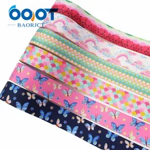 OOOT BAORJCT ленты с цветами 25 мм 10 ярдов мультфильм бабочка сделай сам
