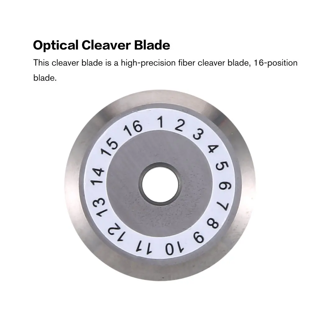 Optical Cleaver Blade High Precision Fiber Cutting Knife Fiber Cutter Blades Fiber Cleaver Replacement Blade without Hole