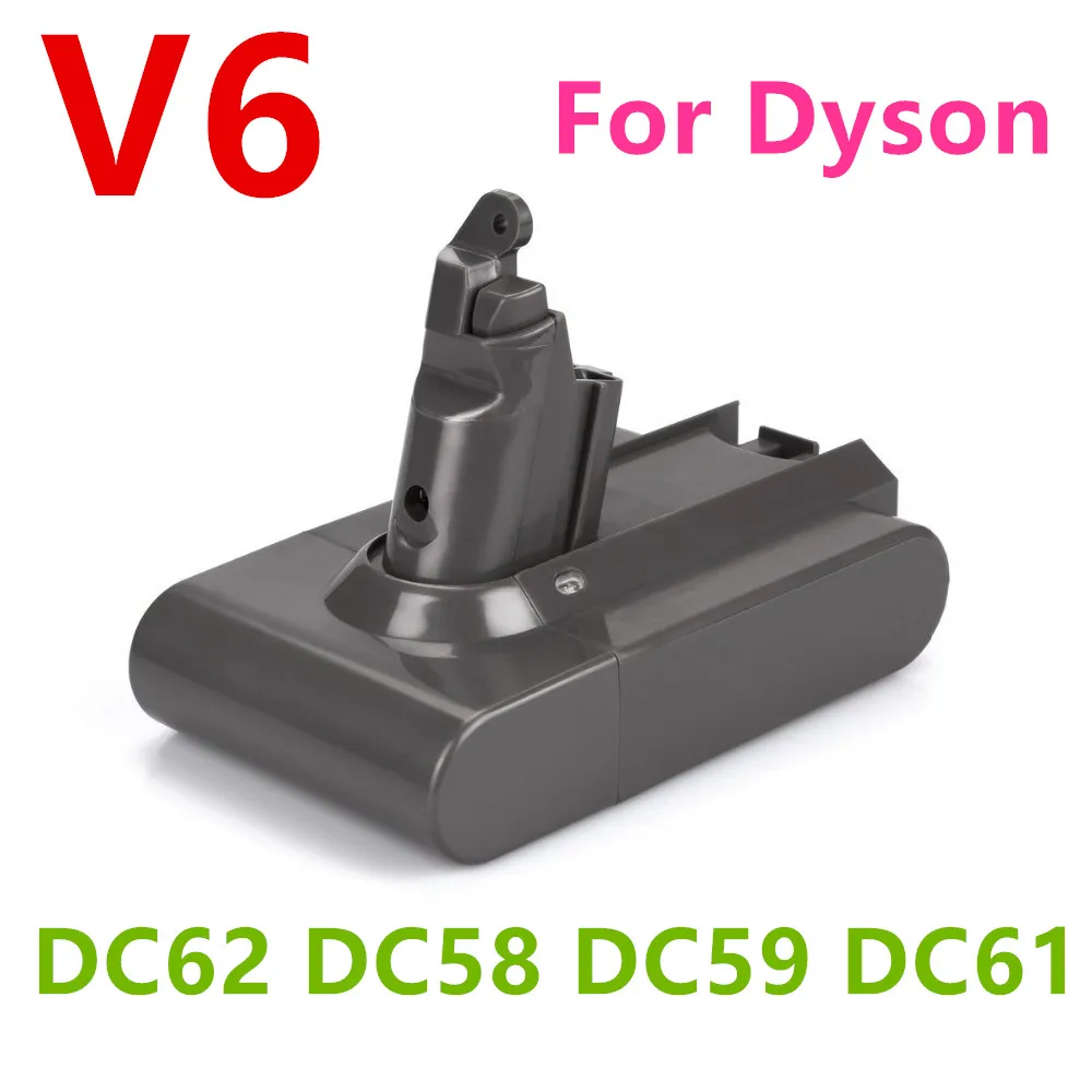 Литий ионный аккумулятор Dyson dc62 4 0/6 8/38Ah 21 6 в для V6 DC58 DC59 DC61 DC62 DC74 SV07 SV03 SV09