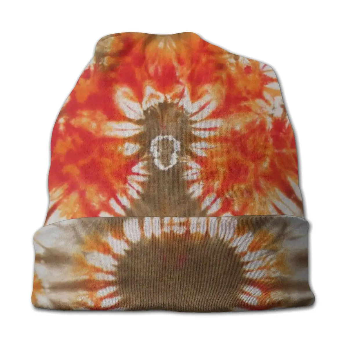 Toddler Thanksgiving Tie Dye Turkey Unisex Adult Casual Beanie Hat Outdoor Windproof Knit Ski Sleeve Skully Beanies Cap