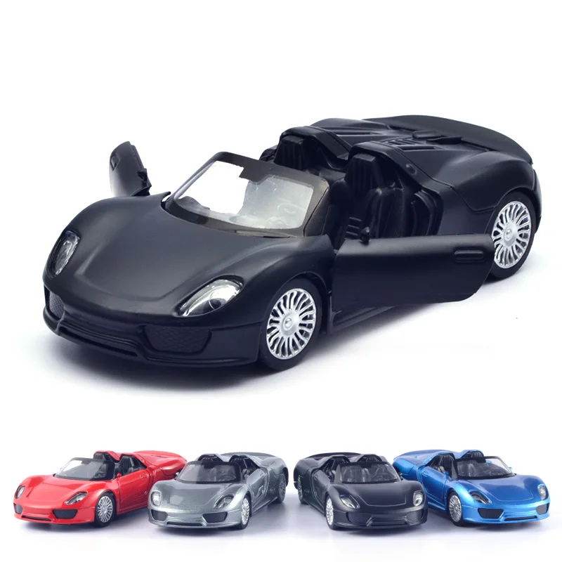 

Children's Alloy Pull Back Car Pocket Car Solid Color Simulation Sports Car Model Role Playing Boy Toy Best Birthday Gift