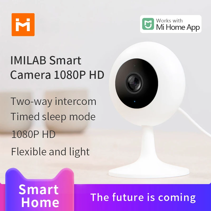 

IMILab Smart IP Camera Populaire Vision 1080P HD Smart Webcam 360° Vision Video Camera Baby Security Monitor work for Mi home