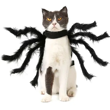 

Halloween Spider Pet Costume Cool Cosplay Clothes for Dog Puppy Funny Party Pets Supplies TB Sale