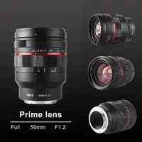 Meike 50mm F1.2 Large Aperture Full Frame Manual Focus Lens For Sony E Mount/ Nikon Z mount/ Canon EF/L  Mount cameras - Image 2