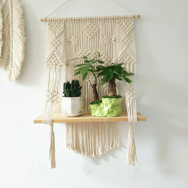 макраме в интерьере. макраме полка. полочка макраме на стену. макраме полка. полки макраме подвесные.